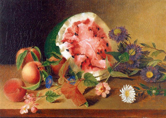 Peale, James Still Life with Watermelon oil painting picture